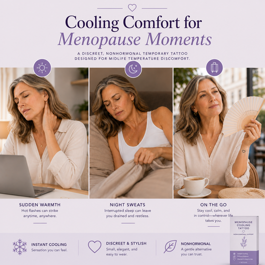 Menopause Remedy Temporary Tattoo